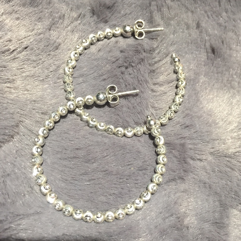 Hoop earrings